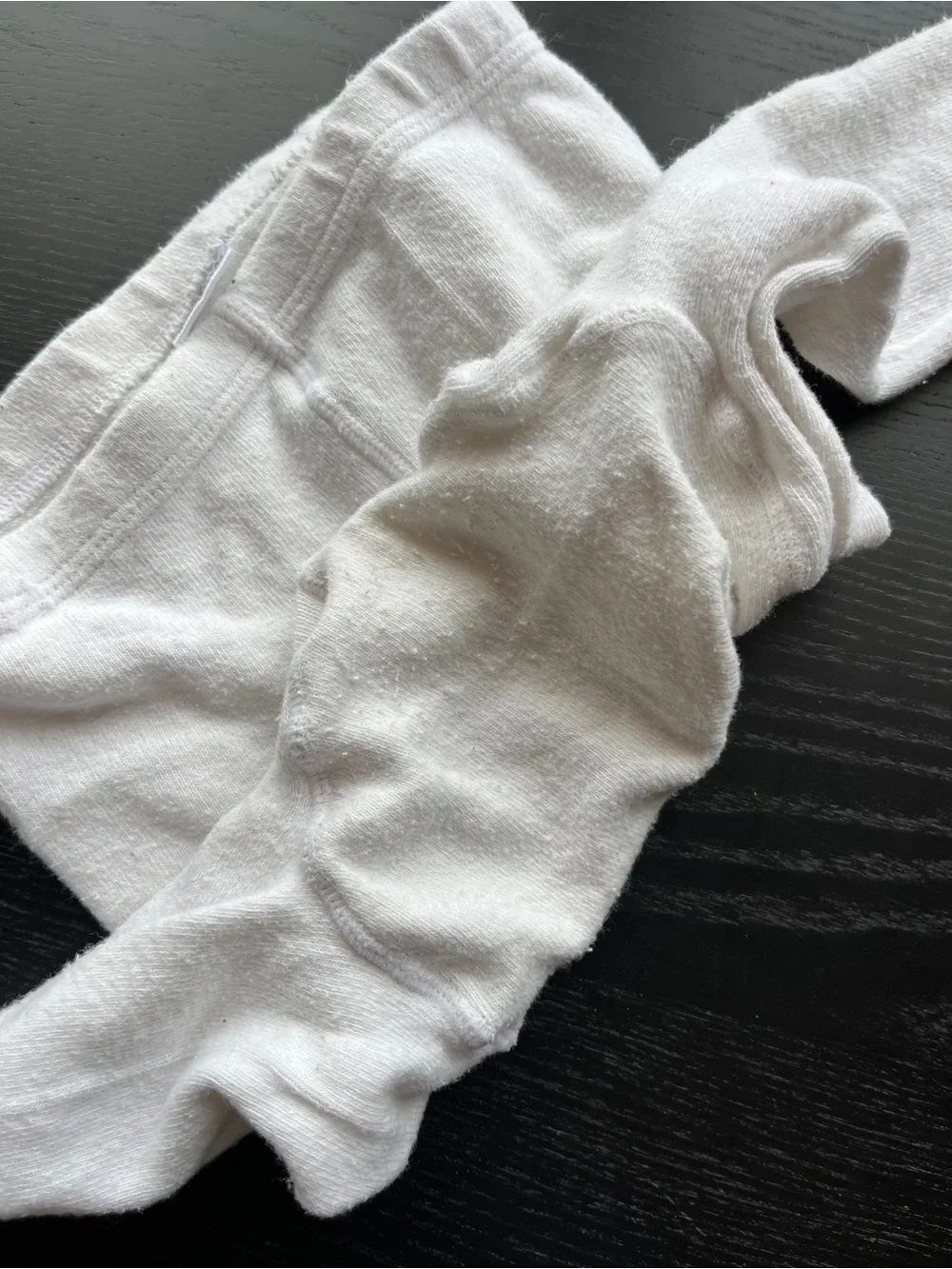 Girls White Knit Tights Size 12-14 Full Length Cozy Warm Stretch Stockings